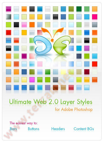 Photoshop ile Web 2.0 butonları yapın